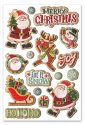 Forever In Time Holiday Trendz 3D Stickers - Yuletide Joy