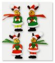 Forever In Time Holiday Trendz 3D Stickers - Handmade Reindeer