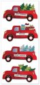 Forever In Time Holiday Trendz Stickers w/Glitter - Trucks
