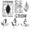 Crafter's Workshop Template 6"X6" Grow Page