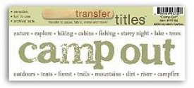 Transfer Titles-Camp Out