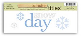 Transfer Titles-Snow Day