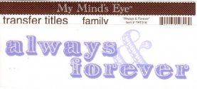 Transfer Titles Family-Always & Forever