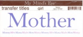 Transfer Titles Girl-Mother