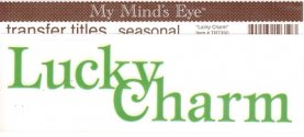 Transfer Titles Seasonal-Lucky Charm