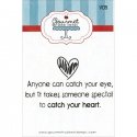 Gourmet Rubber Stamps Cling Stamps 2.75"X4.75" Anyone Can Catch
