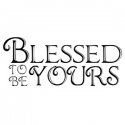Gourmet Rubber Stamps Cling Stamps 2.75"X4.75" Blessed To Be You