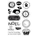 My Sentiments Exactly Clear Stamps 4"X6" Sheet Noel