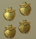 Charms-Brass Apples