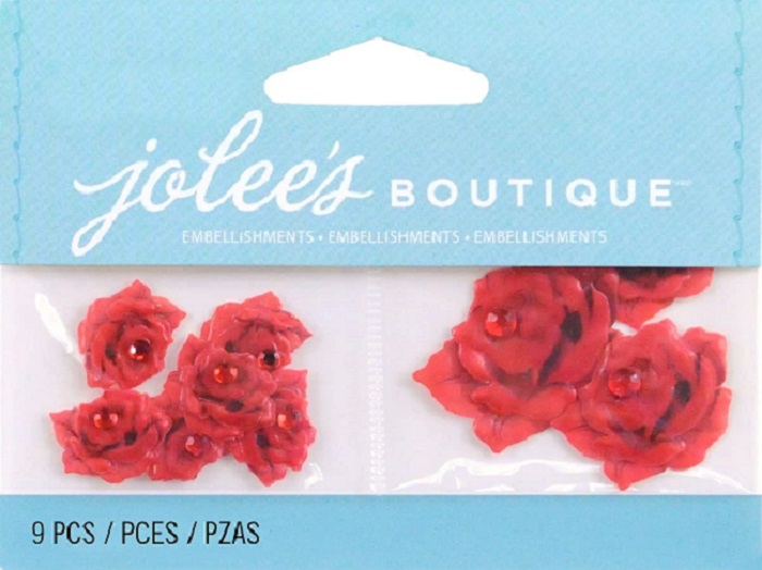 Jolee\'s Boutique Small-Mini Red Roses