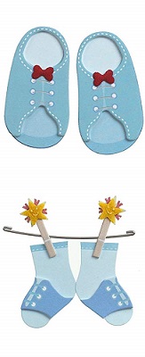 Jolee\'s By You-Baby Boy Booties