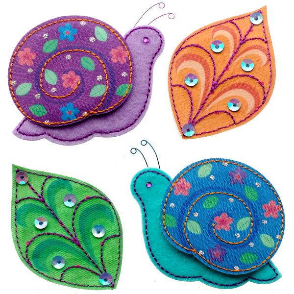 Jolee\'s Boutique-Colorful Snails