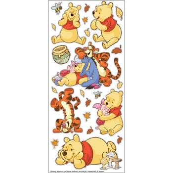 Disney Large Classic Stickers - Winnie The Pooh