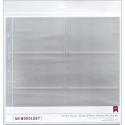 American Crafts Photo Protectors With Sleeves 12\"X12\" Sheet 10/P