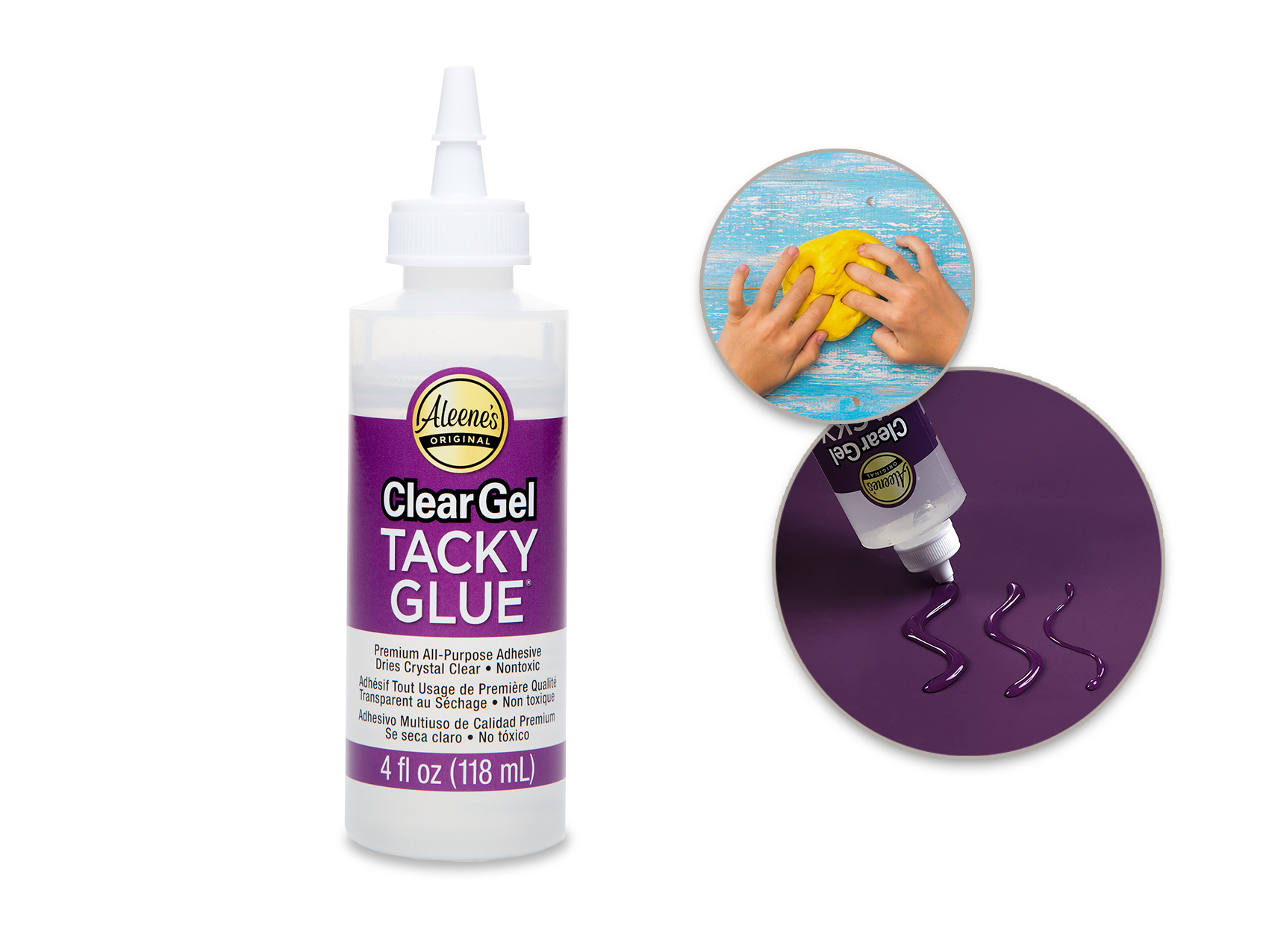 Aleene's Glue: 4oz Clear Gel Tacky