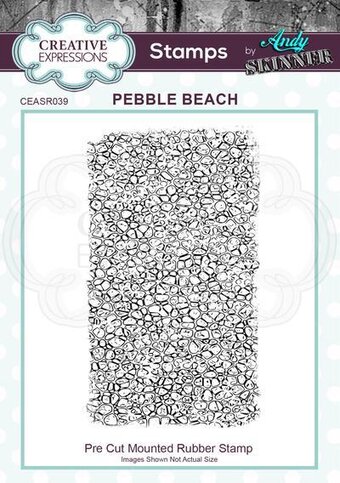 Creative Expressions Stamps by Andy Skinner - Pebble Beach