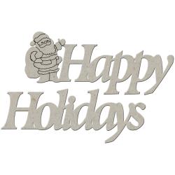 FabScraps Die-Cut - Happy Holidays