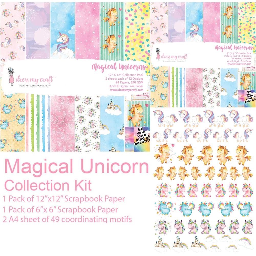 Dress My Crafts Collection Kit Magical Unicorn
