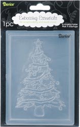 Darice Embossing Essentials Folder - Christmas Tree