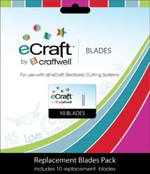 Craftwell eCraft Replacement Blades - 10 pk