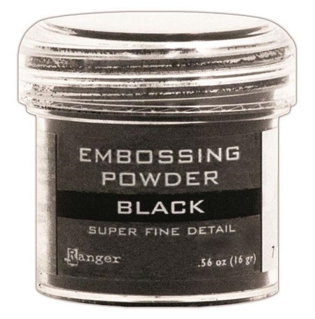 Ranger Embossing Powder - Super Fine - Black