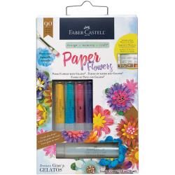 Mixed Media Paper Flowers Kit 90pc Paper Flowers