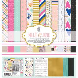 Fancy Pants Designs Collection Kit 12\"X12\" Millie & June