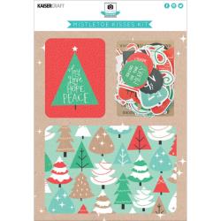 Kaisercraft Captured Moments Embellishment Kit - Mistletoe Kisse