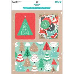 Kaisercraft Captured Moments Embellishment Kit - Mistletoe Kisse