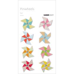 Kaisercraft Embellishments - Pop! Pinwheels 8/pkg