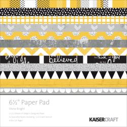 Kaisercraft 6.5" Paper Pad - Shine Bright