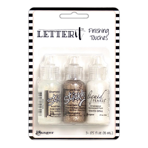 Ranger Letter It Finishing Touches Set - Glam