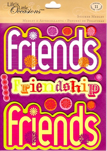 K&Company Life\'s Little Occasions Sticker Medley-Fun Friendship