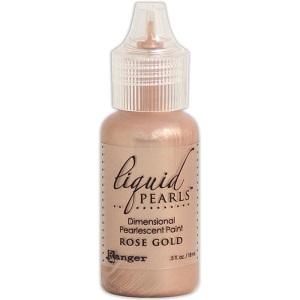 Liquid Pearls Glue .5 Ounce Bottle - Rose Gold