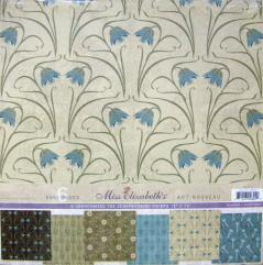 Miss Elizabeth's Paper Pack - 12" x 12" - Art Nouveau