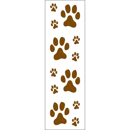 Mrs. Grossman\'s Stickers - Dog Paws