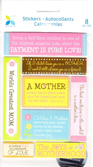 Momenta Stickers - Mom Messages