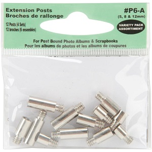 Pioneer Extension Posts 5mm, 8mm & 12mm Variety Pack 12/Pkg