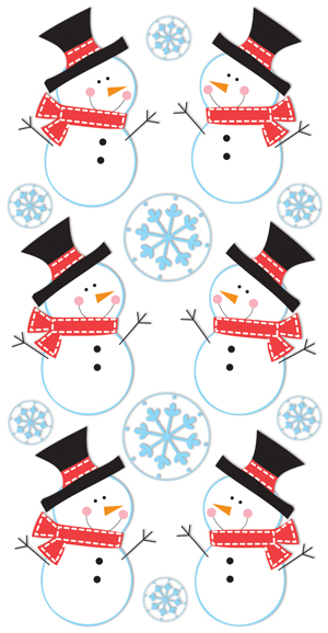 Sandylion Essentials-Large-Snowmen & Snowflakes