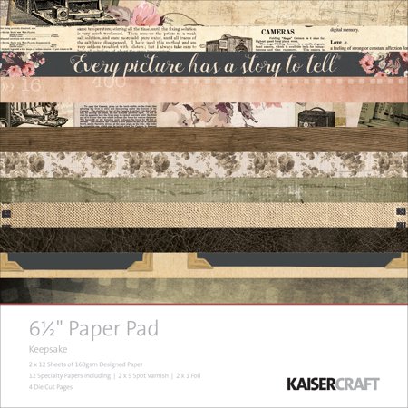 Kaisercraft 6.5\" Paper Pad - Keepsake