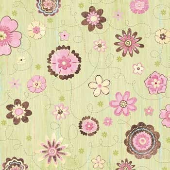 Kelly Panacci Paper - Stitched Floral