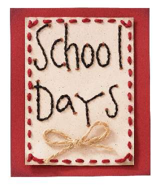 Rebecca Sower Fresh Stickers-School Time