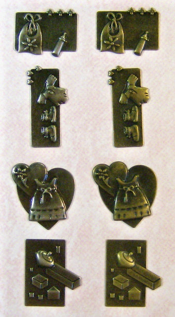 Metal Charms - Little Girl