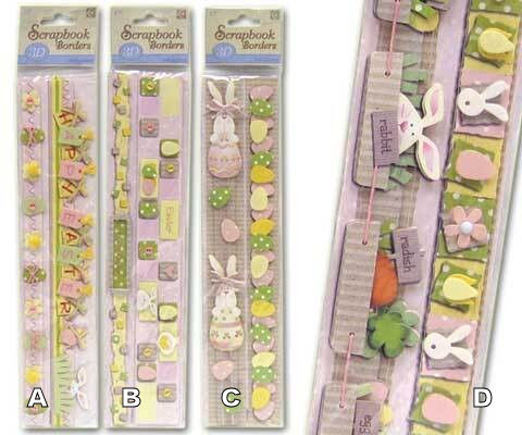 Handmade Borders - Happy Easter - 12\"