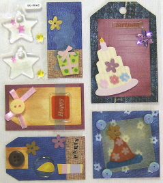 Handmade Sticker Collection -Birthday 3