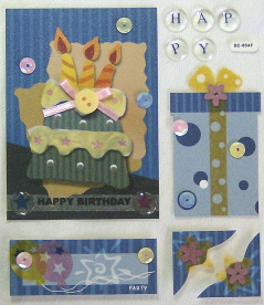 Handmade Sticker Collection -Birthday 6