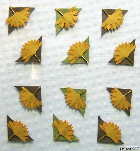 Handmade Embellished Sticker Corners - Fall Wires C