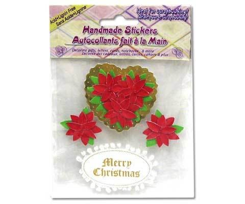 Handmade Stickers - Merry Christmas