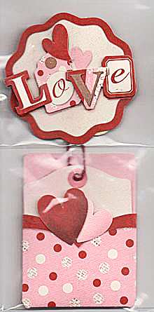 Pop-Up Accessories - Love Tag/Sticker
