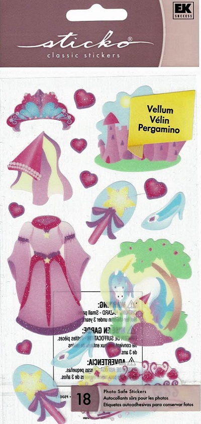 Sticko Classic Stickers-Princess